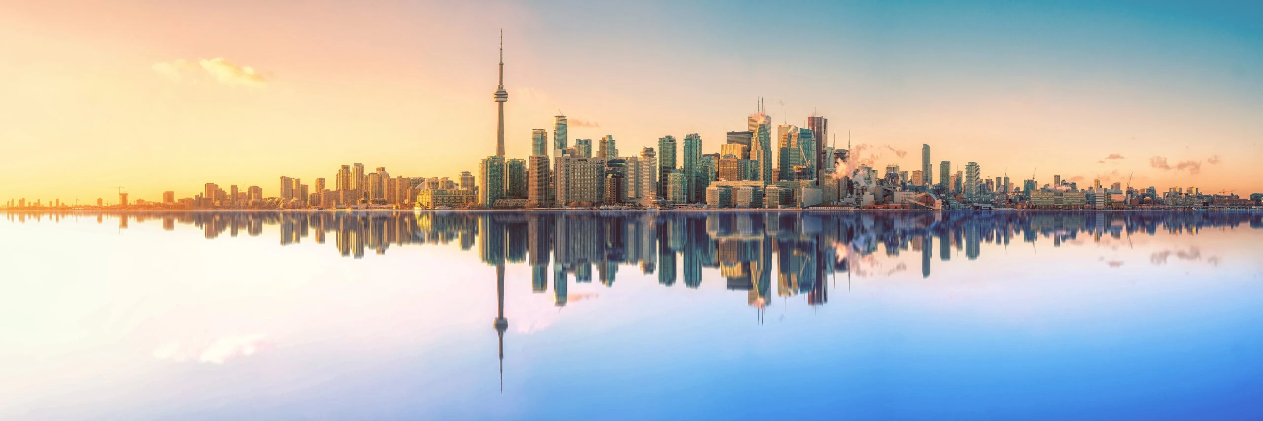 500px Photo ID: 103625221 - The Toronto skyline as seen from Algonquin Island.Stitched from 7 landscape shots and mirrored in PS CC.<a href="simonvelazquez.com">- Website</a><a href="https://www.facebook.com/SimonVPhotography">- Facebook Page</a><a href="http://instagram.com/simon_v_">- Instagram</a>
